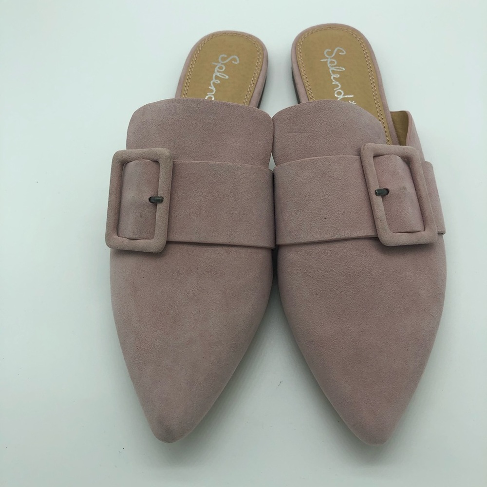 Splendid sincerity mule rose pink suede size 8